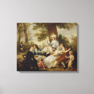 'The Return of Olivia,' vol. 2, chapter III from ' Canvas Print