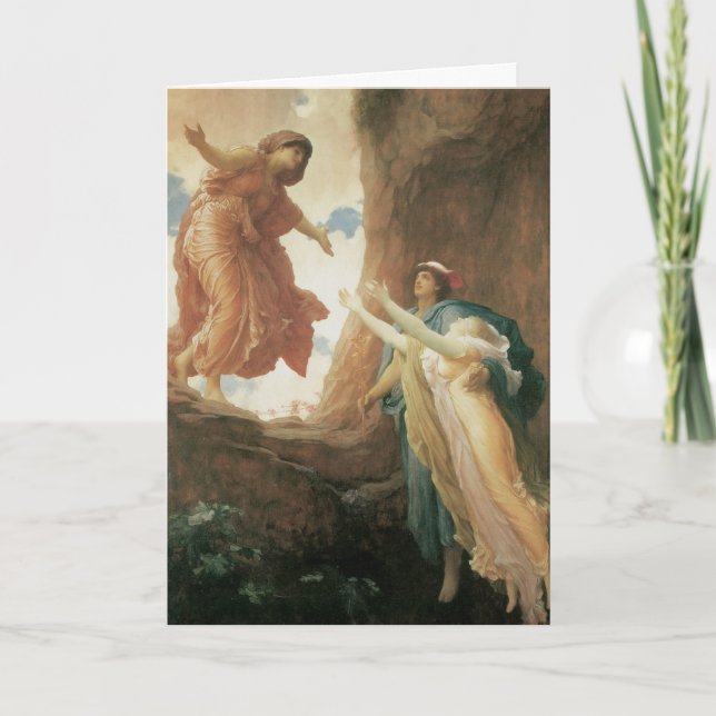 The Return of Persephone by Frederic Leighton Card (Front)