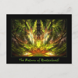 The Return of Quetzalcoatl Postcard