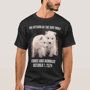 The Return of the Dire Wolf - Remos and Romulus T-Shirt