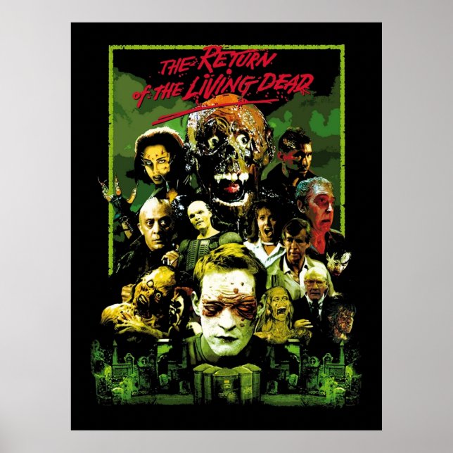 The Return Of The Living Dead Poster (Front)