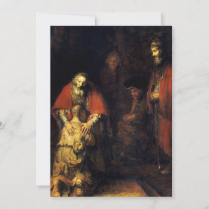 The Return of the Prodigal Son, Card