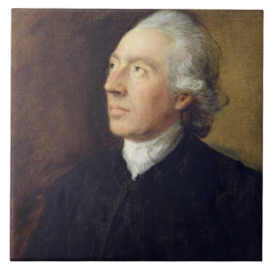 The Rev. Humphrey Gainsborough, c.1770-4 (oil on c Tile