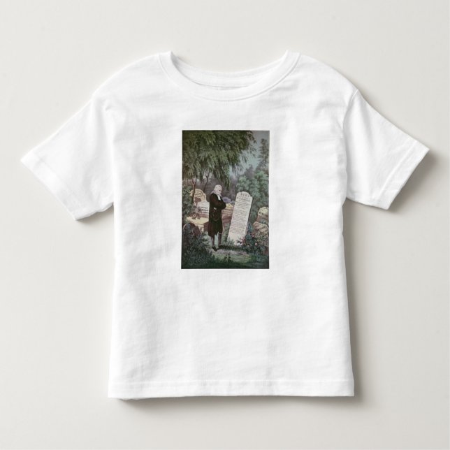 The Rev. John Wesley visiting his mother's grave Toddler T-Shirt (Front)