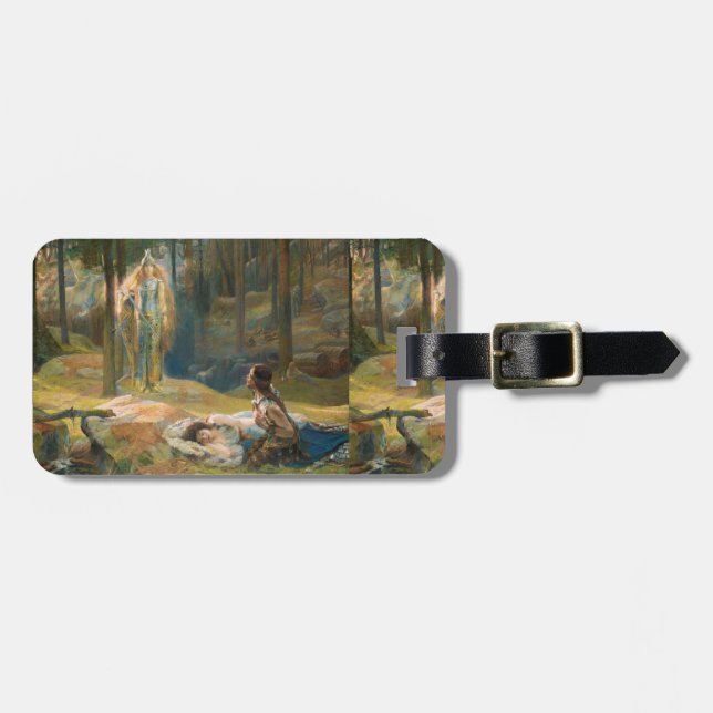 The Revelation Brunhilde Luggage Tag (Front Horizontal)
