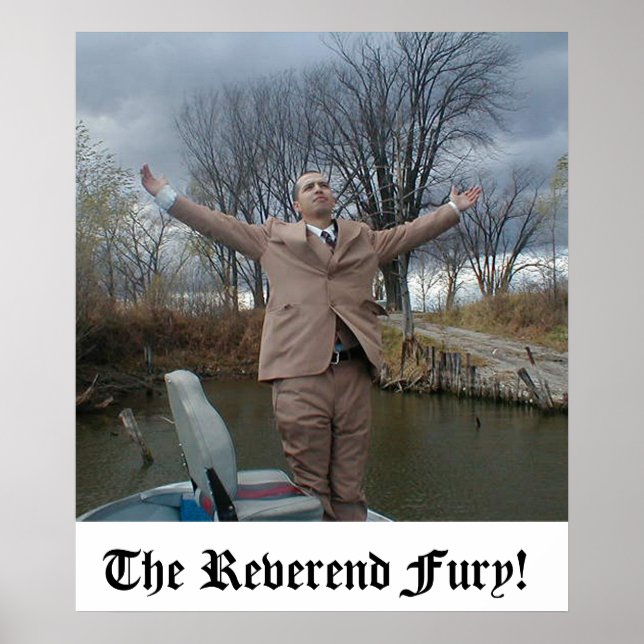 The Reverend Fury Poster (Front)