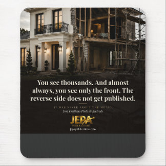 The Reverse Side Book Quote Mouse Pad