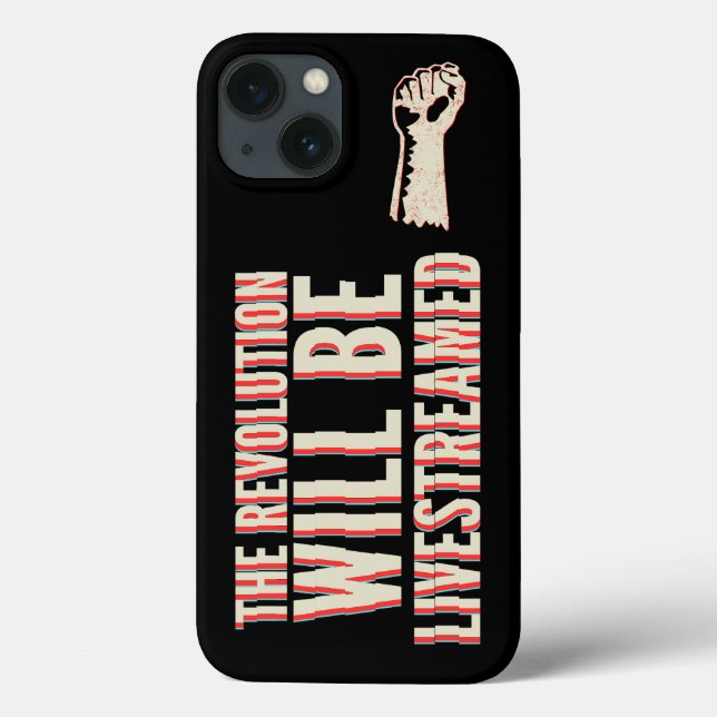 The Revolution Will Be Livestreamed Case-Mate iPhone Case (Back)