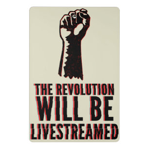 The Revolution Will Be Livestreamed Mini Clipboard
