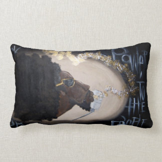 The Revolution Will Not Be Televised Lumbar Cushion