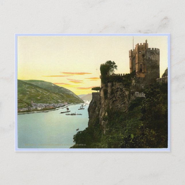 The Rhine Germany Postcard (Front)