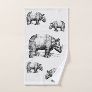 The Rhinoceros Hand Towel