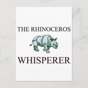 The Rhinoceros Whisperer Postcard