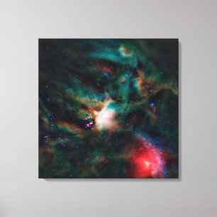 The Rho Ophiuchi Cloud Complex. Canvas Print