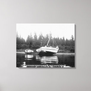 The Rhododendron on Quillayute River Canvas Print