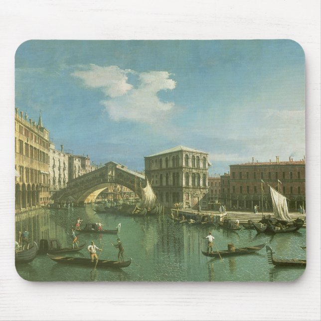 The Rialto Bridge, Venice Mouse Pad (Front)