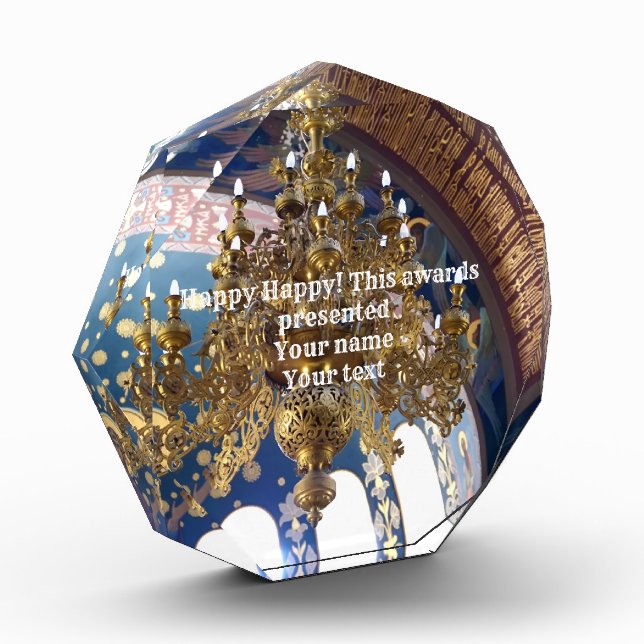 The rich decoration of the Orthodox Cathedral Photo Block (Left)