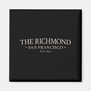 The Richmond San Francisco - Simple Richmond Distr Magnet