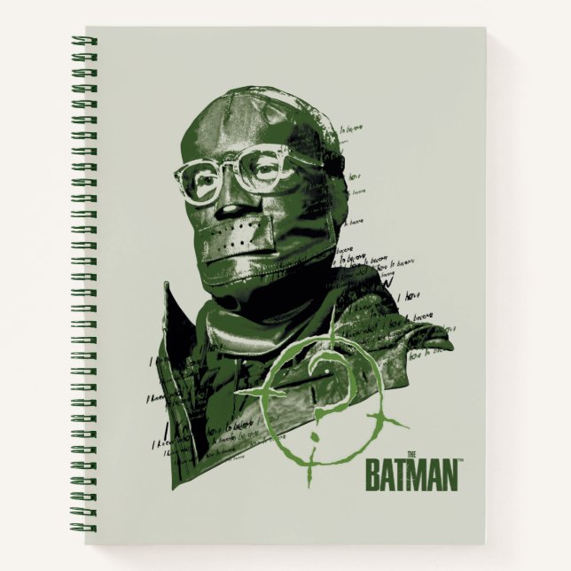 The Riddler Character Graphic Notebook (Front)
