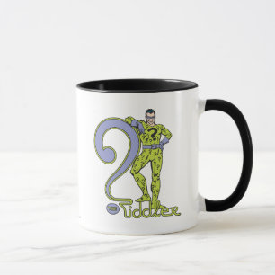 The Riddler & Logo Green Mug
