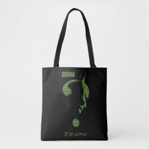 The Riddler "To The Batman" Question Mark Tote Bag