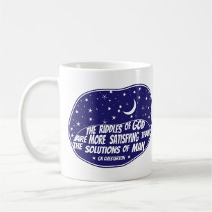 The Riddles of God - GK Chesterton Coffee Mug