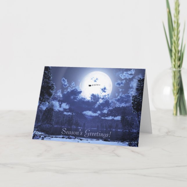 "The Ride" Christmas Card (Front)