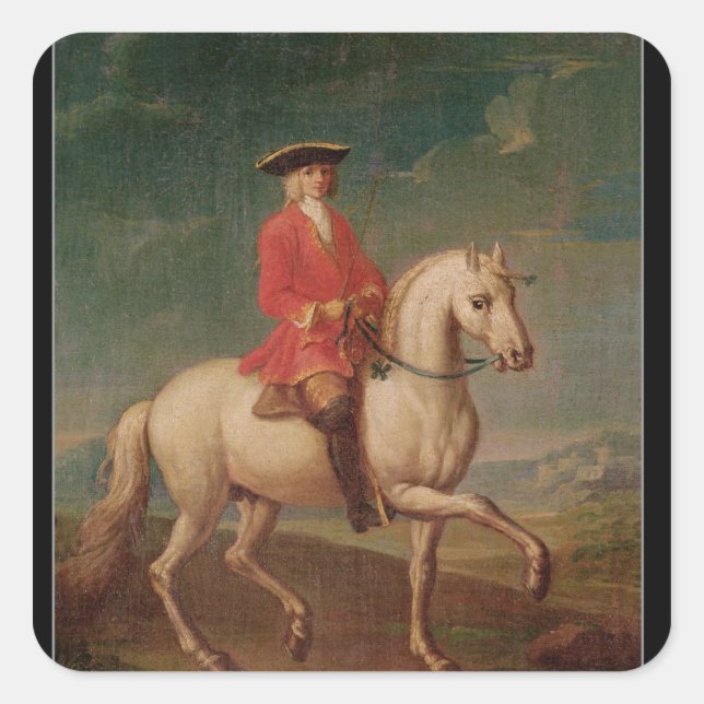 The Ride Square Sticker (Front)