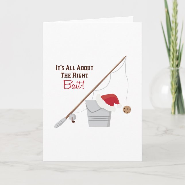 The Right Bait Holiday Card (Front)
