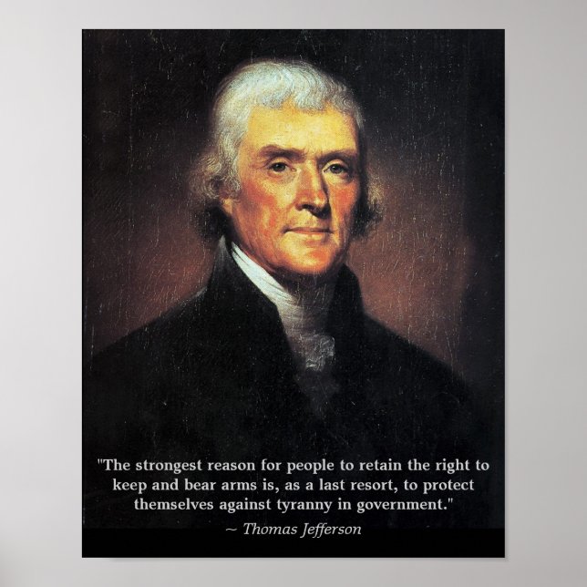 The Right to Keep and Bear Arms Poster (Front)