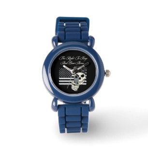 The Right To Keep And Bear Arms Wristwatch