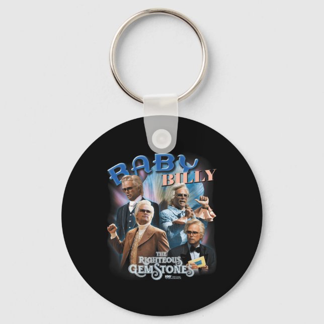 The Righteous Gemstones Baby Billy Heartthrob  Key Ring (Front)