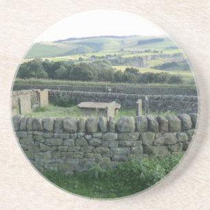The Riley Graves near Historic Eyam in Derbyshire Coaster