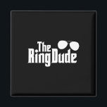 The Ring Dude Bowtie Ring Bearer Wedding Groom Bes Magnet<br><div class="desc">The Ring Dude Bowtie Ring Bearer Wedding Groom Best Man</div>