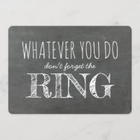 The Ring - Funny Ring Bearer Proposal