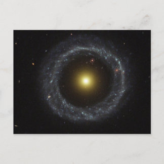 The ring galaxy torch light postcard