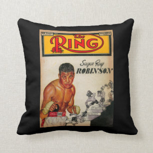 The Ring Magazine Cover 2 Cushion