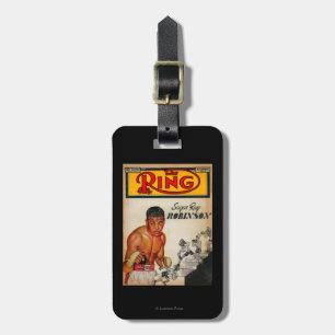The Ring Magazine Cover 2 Luggage Tag