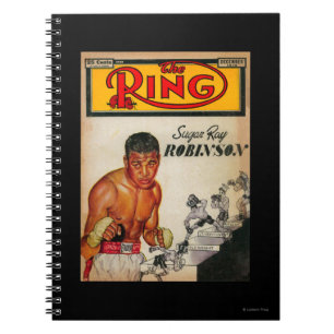The Ring Magazine Cover 2 Spiral Notebook
