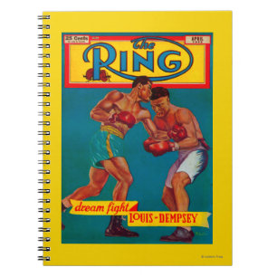The Ring Magazine Cover Spiral Notebook