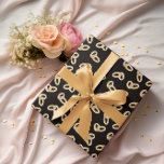 The Rings that Bind You Wedding Wrapping Paper<br><div class="desc">Celebrate their Wedding Day with my stylish wrapping paper! Perfect for showing love and affection, it's a heartfelt touch for the happy couple. Join in the romance and wrap their gift from the heart. Make your gesture kind and generous, setting the stage for years of bliss with a beautifully styled...</div>