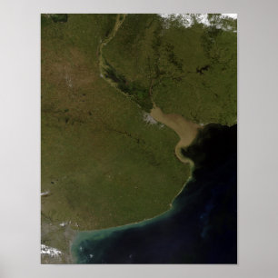 The Rio de la Plata estuary Poster