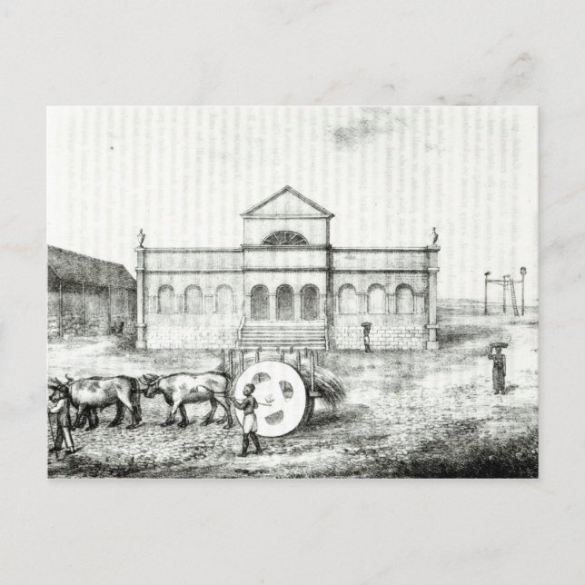 The Rio Exchange, a Public Trapiche Postcard (Front)