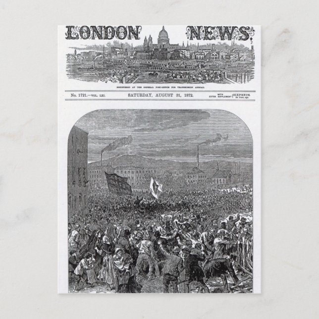 The Riots in Belfast Postcard (Front)