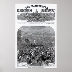 The Riots in Belfast Poster