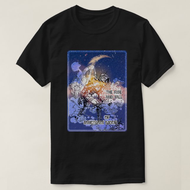 The Rise And Fall of Sanctuary Moon 2 T-Shirt (Design Front)