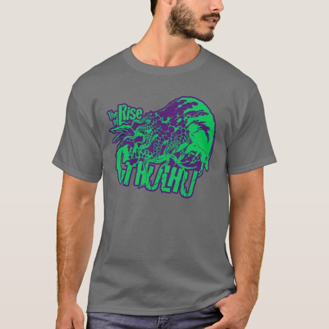 The Rise of Cthulhu T-Shirt (Front)