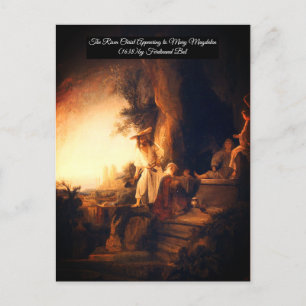 The Risen Christ Appearing to Mary Postcard