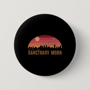 THE RISES AND FALL OF SANCTUARYS MOON 6 CM ROUND BADGE