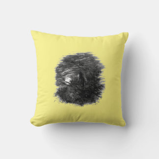 The Rising Moon - Throw Pillow